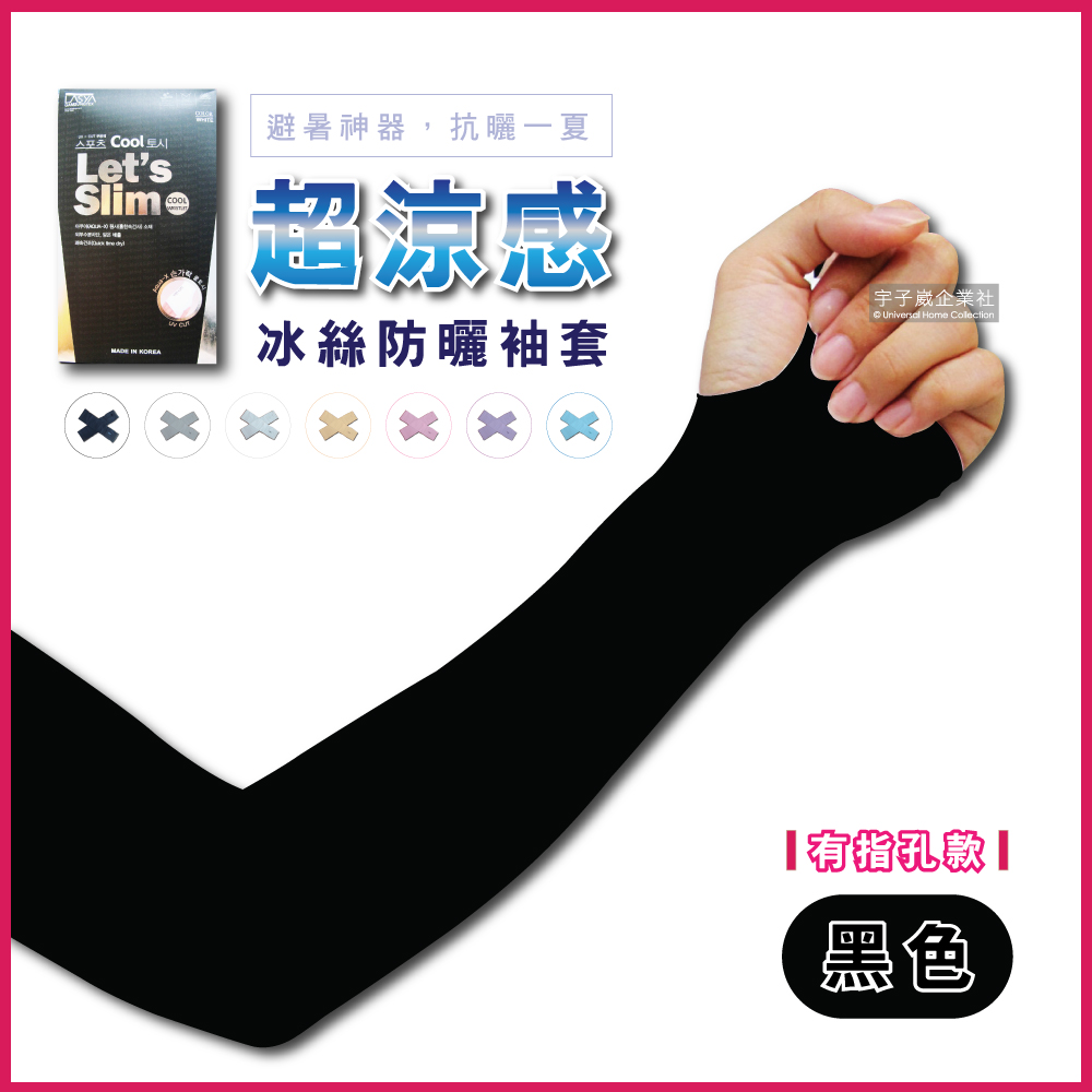 AQUA.X cooling sleeve finger Black