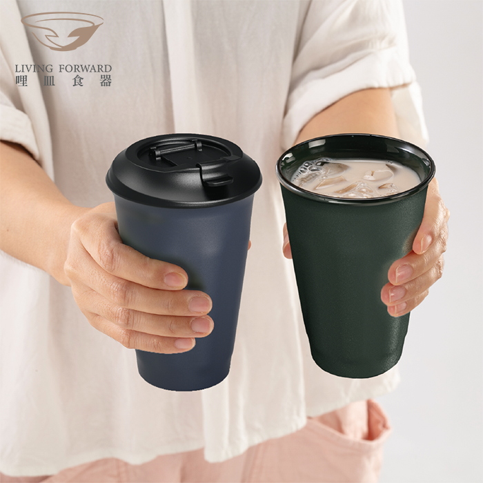 【哩皿食器】台灣製 CPET 潔晶隨行杯組 480ml, , large