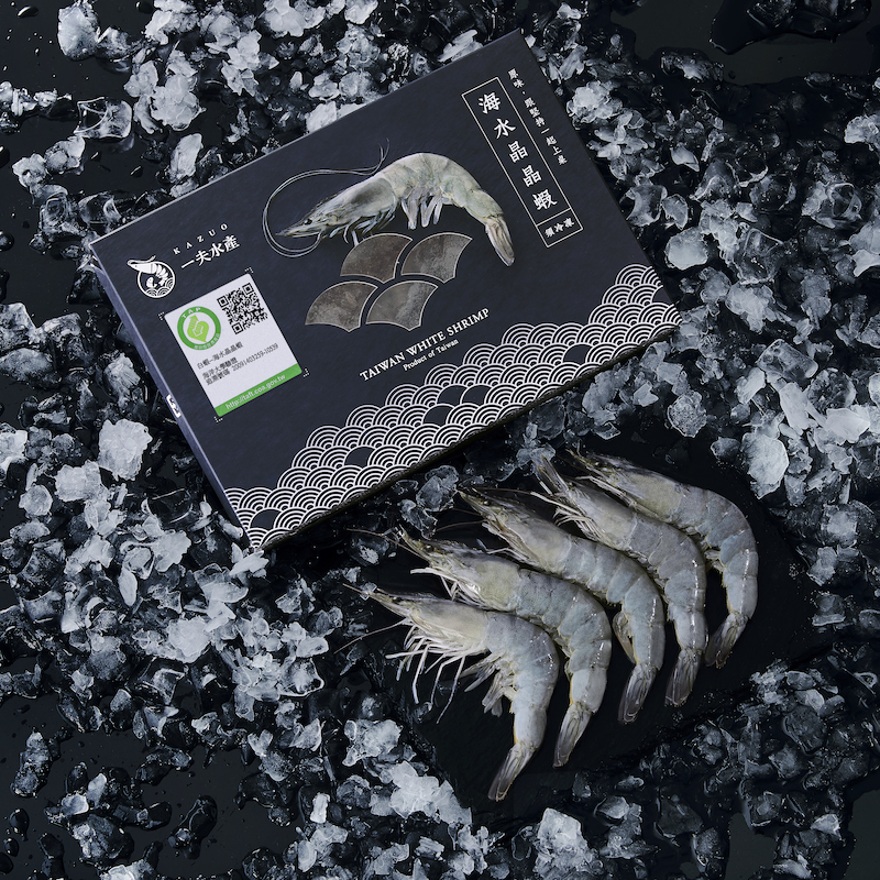 【一夫水產】【賞味期限2026.07.23】產銷履歷/海水晶晶蝦－M－10入組, , large