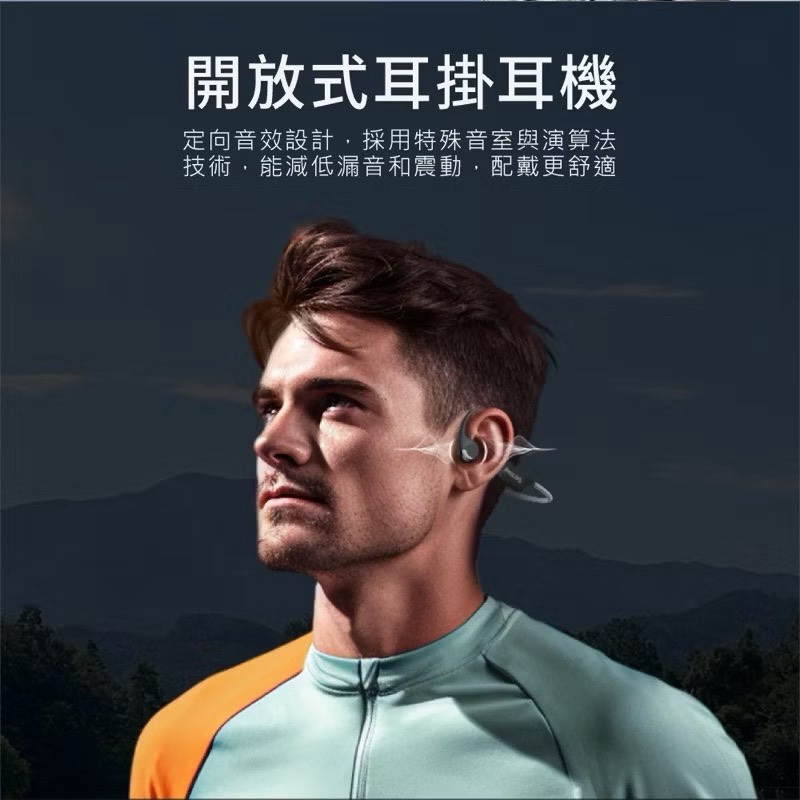 【Leo手機周邊專賣店】 PHILIPS飛利浦 氣傳導開放式運動耳掛藍牙耳機/  TAA1708  /  黑色, , large