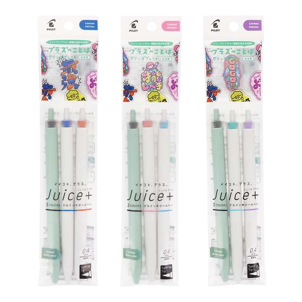 PILOT 百樂 果汁筆PLUS 0.4mm 3入/組  LJL-14  - 多色可選, , large