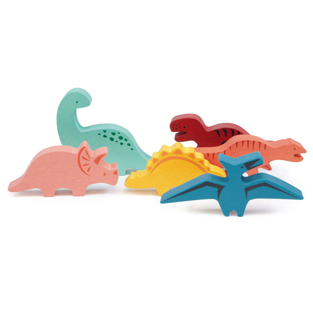 【Mentari】Happy Stacking Dinosaurs, , large