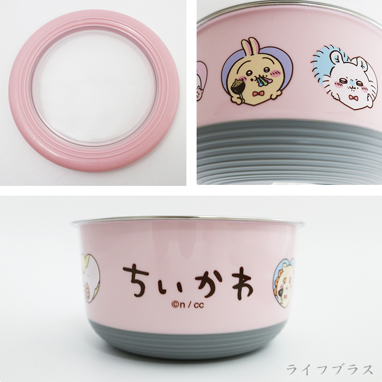 吉伊卡哇-304不鏽鋼圓形保鮮餐碗-大-藍色x1+黃色x1, , large