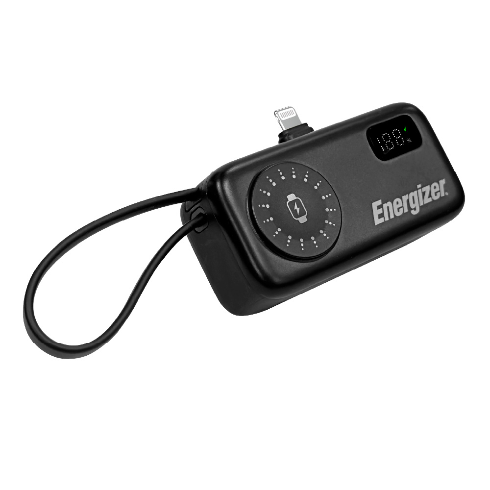 Energizer MQ5005L 4-in-1 Fast Charging Power Bank 4900mAh 17.8Wh Black, , large