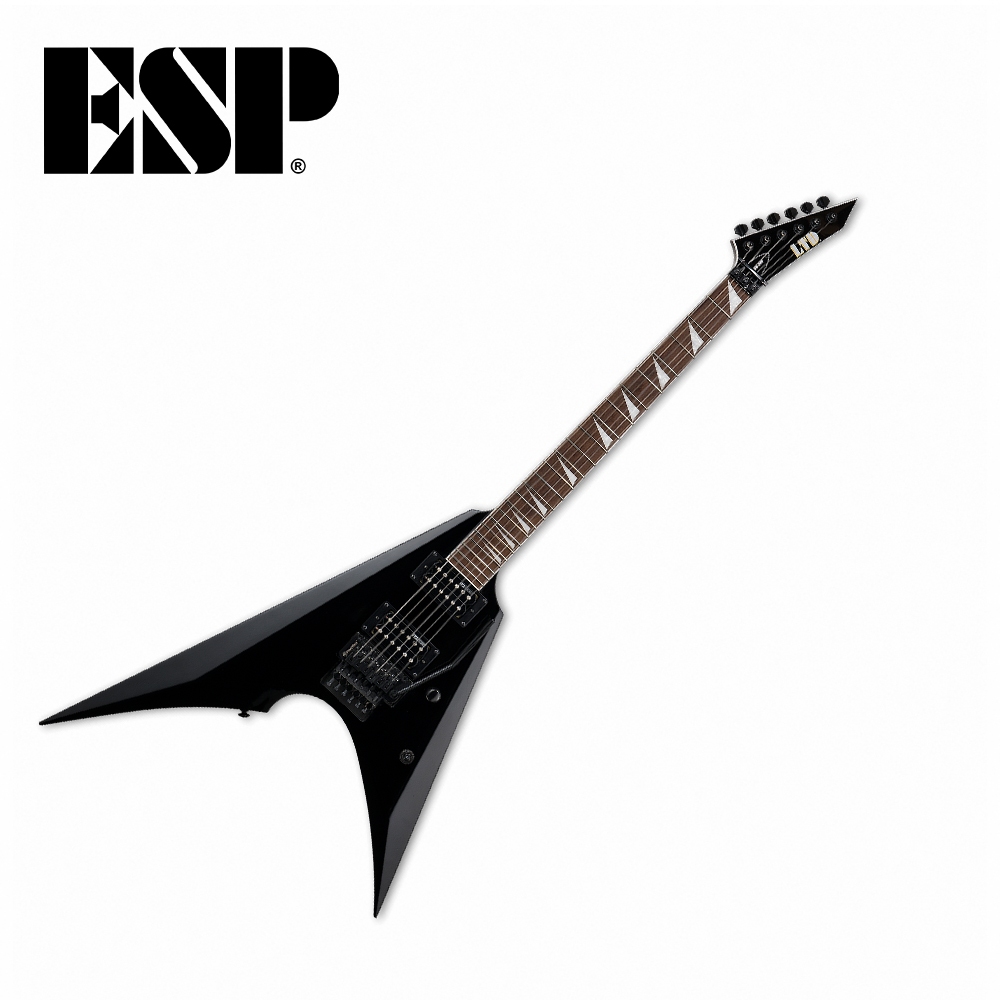 ESP LTD Arrow-200 BLK V型 電吉他 黑色【敦煌樂器】, , large