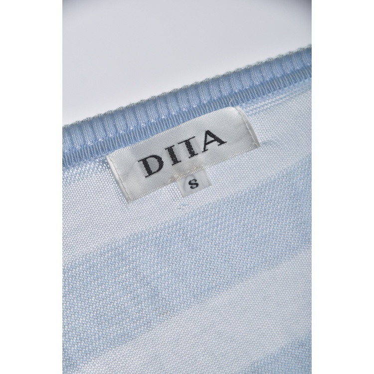 (S) dita長版藍色罩衫二手衣, , large