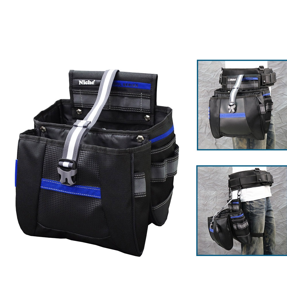 【Niche 樂奇】工具收納袋 維修工程袋 腰包 腿袋 TL-6209, , large