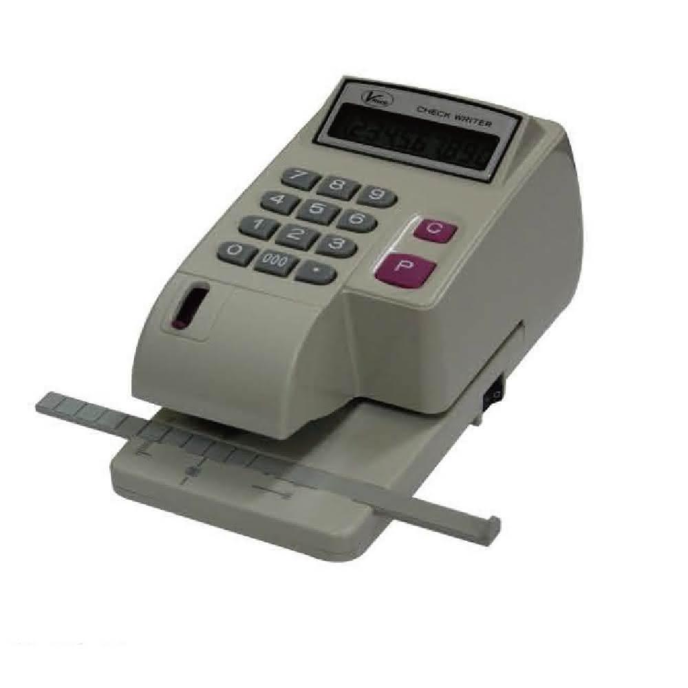 【Vnice 維娜斯】 中文 支票機 10位數 台灣製造 / 台 V-300(手動夾紙), , large