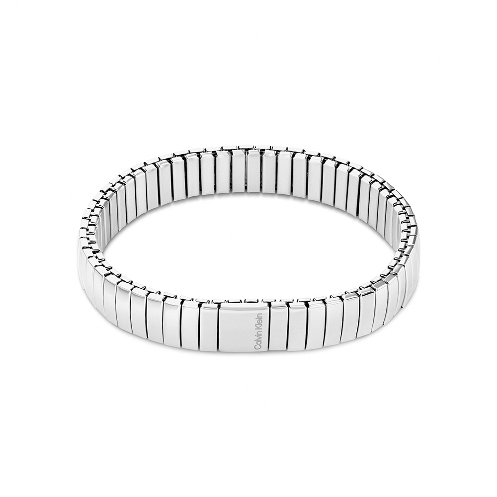 Calvin Klein CK Stacked 3件手鍊組-銀色 禮物 送禮(35000837), , large