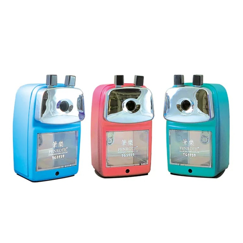 Dual-Size Pencil Sharpener &ndash; Blue