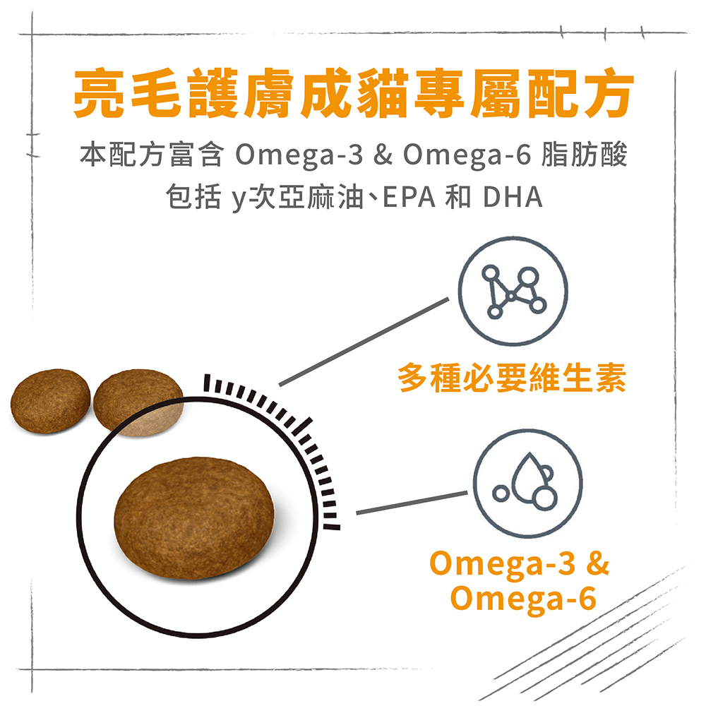 【Royal Canin法國皇家】亮毛護膚成貓專用乾糧HS33, , large