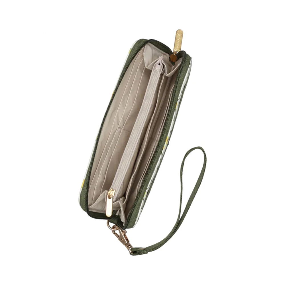|快速出貨|Lesportsac Tech Wallet Wristlet 腕帶錢包 手拿包 送禮-淡雅雛菊, , large