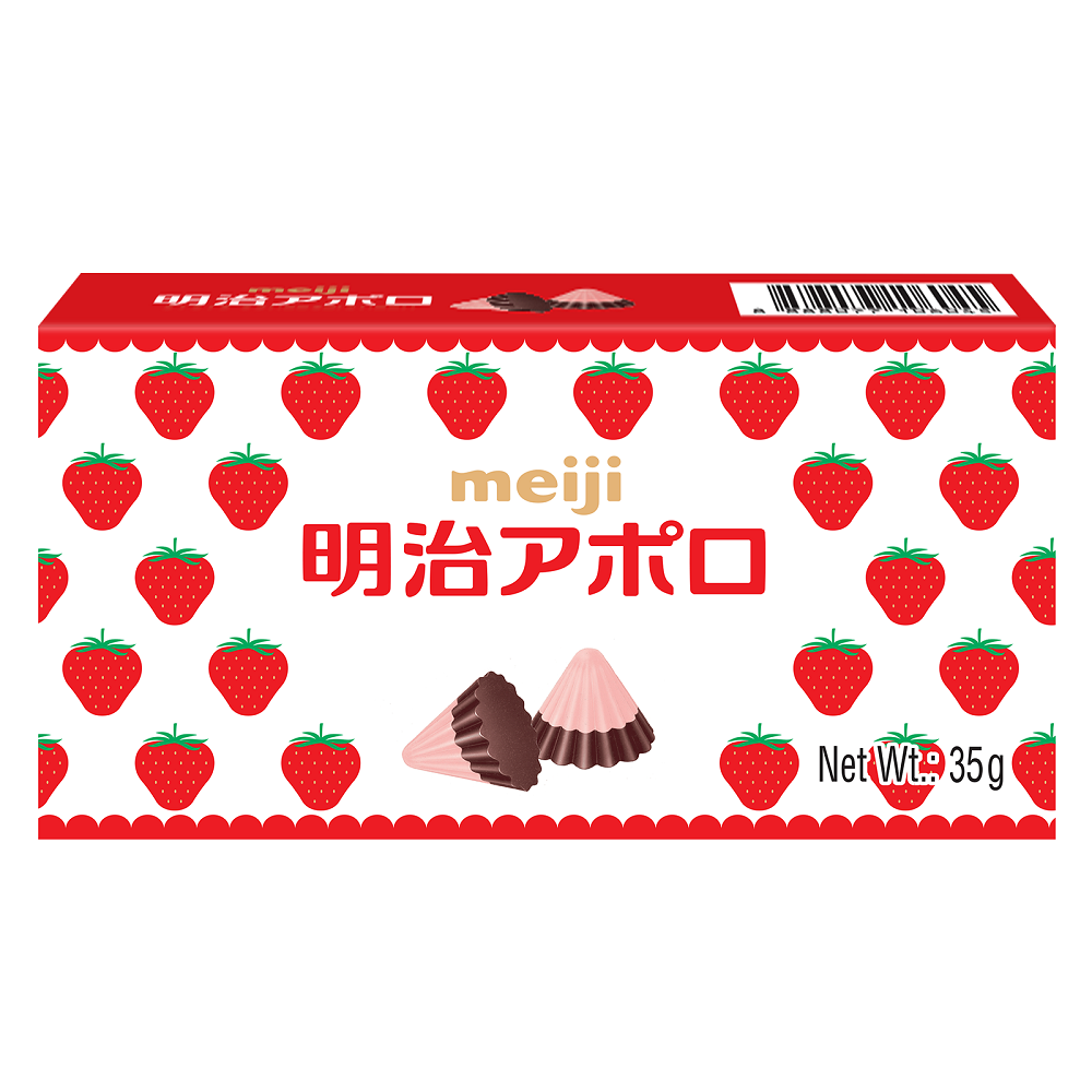 Meiji Apollo Cocoa 35g-Box type