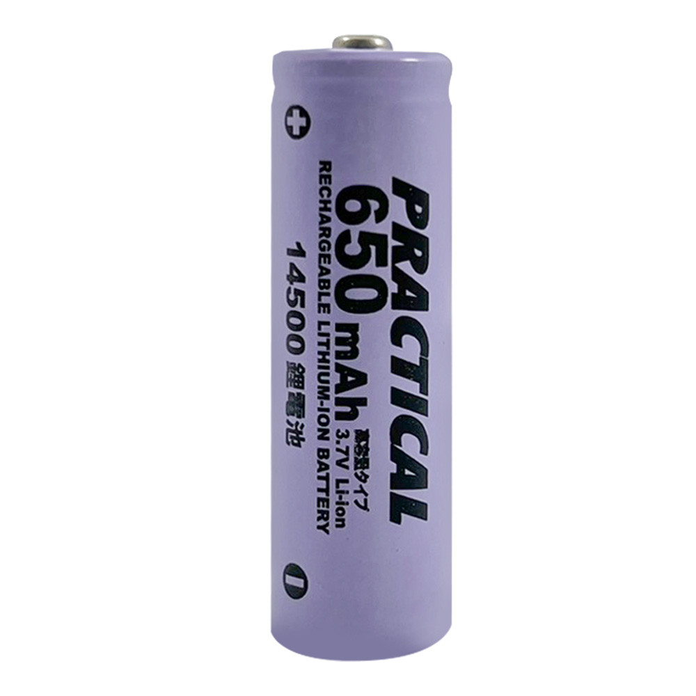 Utility brand 14500/650mAh lithium rechargeable battery PRA-650 low self-discharge certified by the Bureau of Standards and Inspection, , large