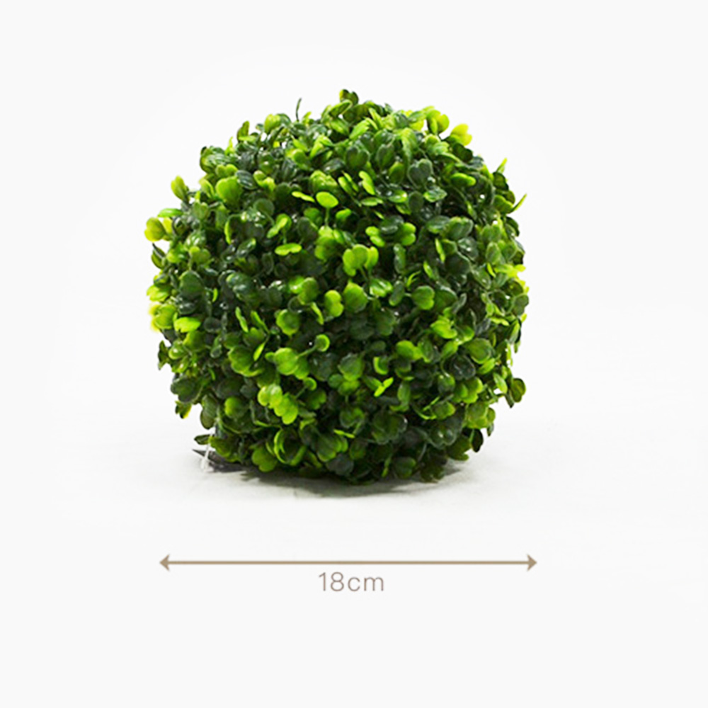 【YU Living】仿真米蘭草球裝飾樹球-小, , large