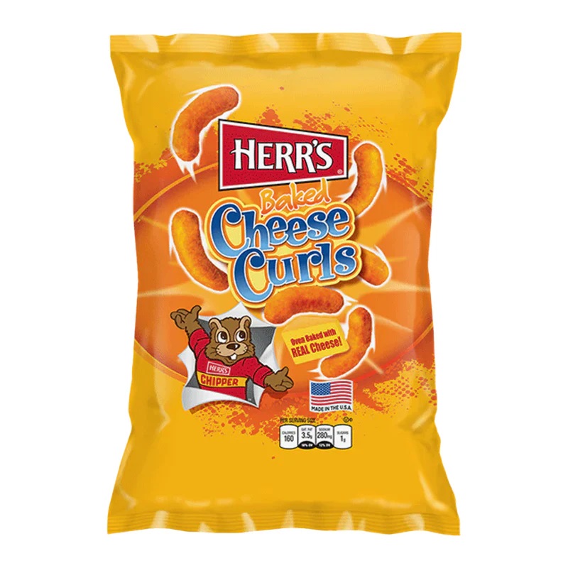 Herrs Cheesy Cheese Curls, , large