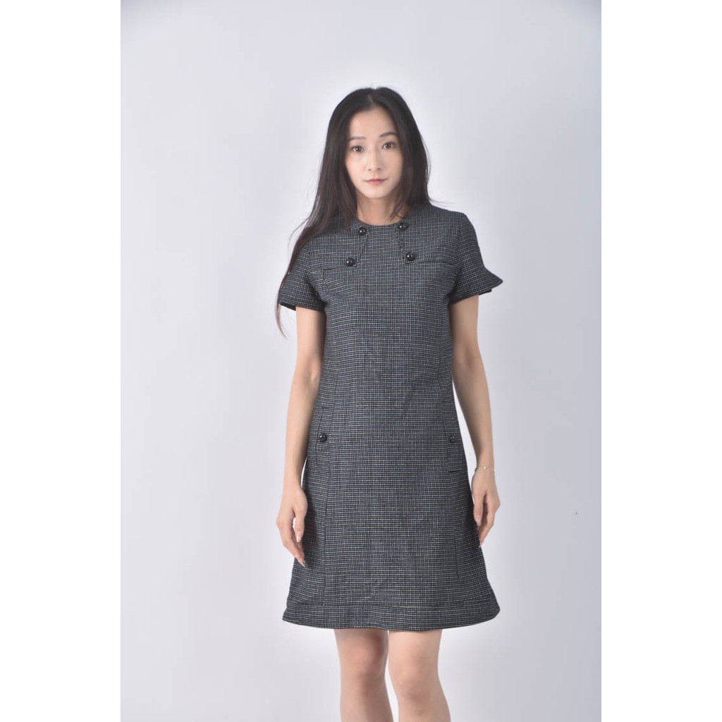 (S) paul joe sister點點黑色洋裝二手衣, , large
