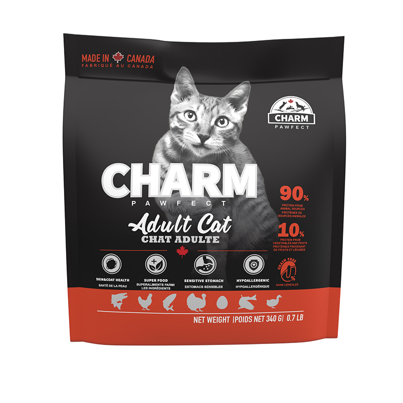 【CHARM 野性魅力】無穀貓飼料340g-成貓配方, , large