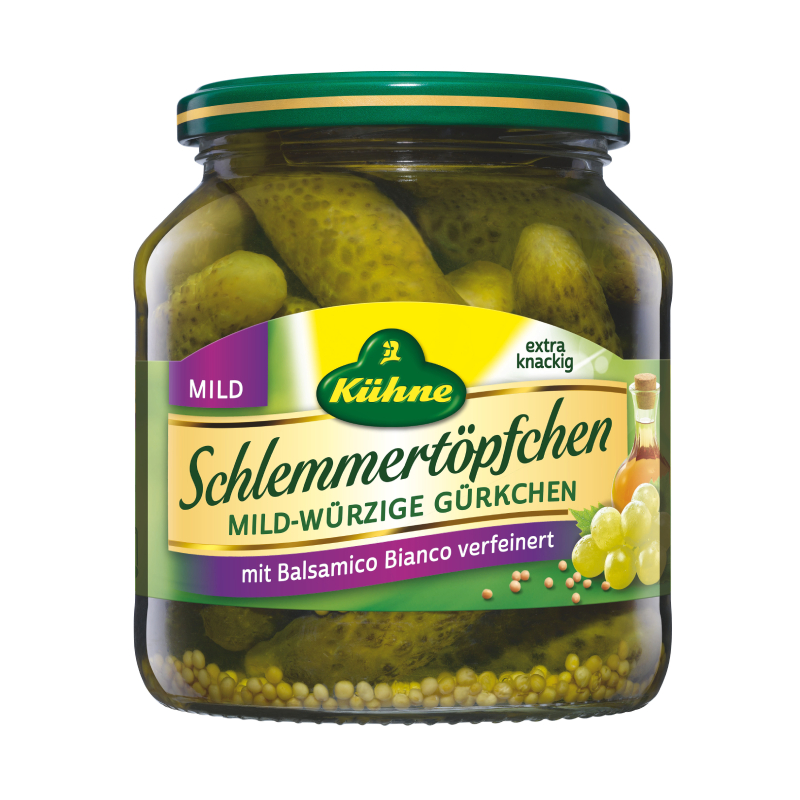 GOURMET PICKLES BALSAMICO CORNICHONS, , large