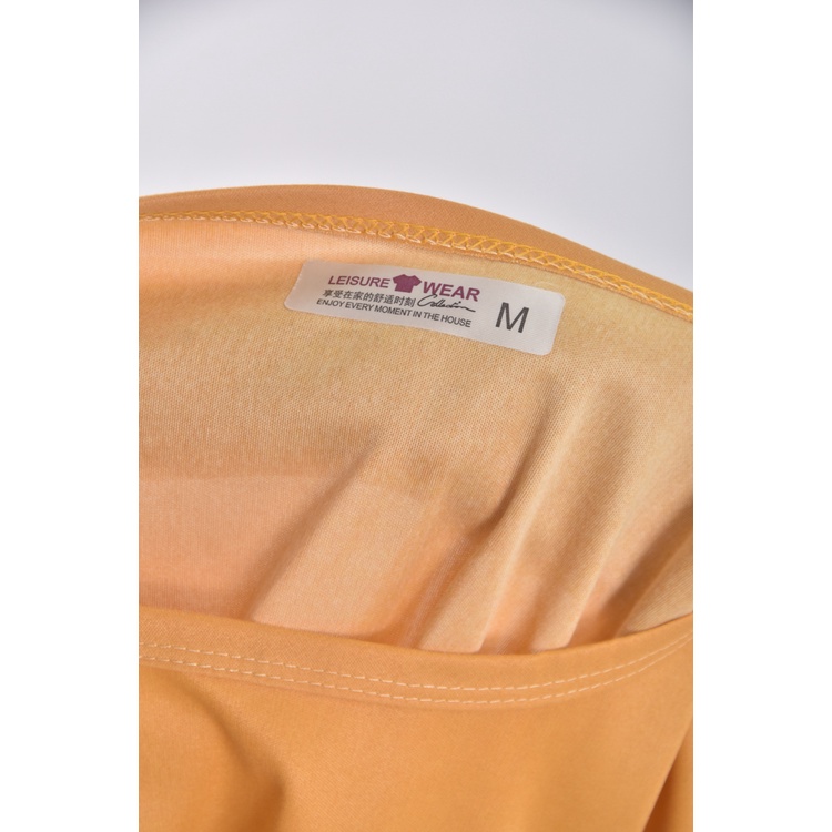 (S) leisure wear格紋黃色套裝二手衣, , large