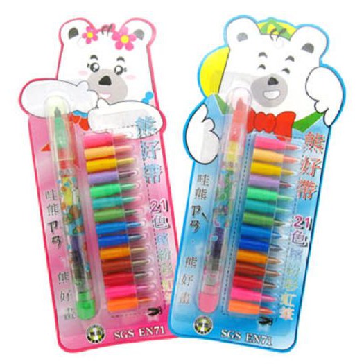 Pencom尚禹  熊好帶21色彩紅筆 (RF21), , large