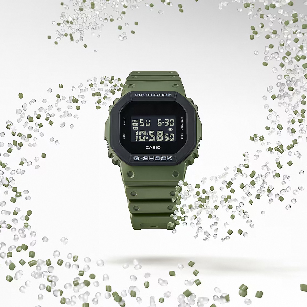 CASIO 卡西歐 G-SHOCK 運動風手錶 DW-5610UU-3, , large