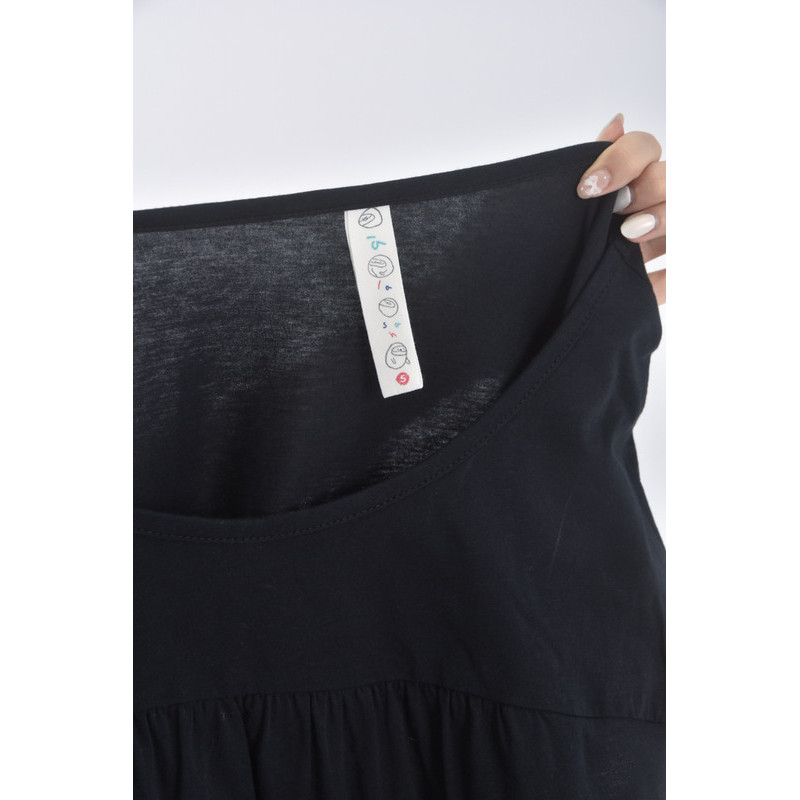 (S) a la sha質感棉質純棉藍色洋裝二手衣, , large