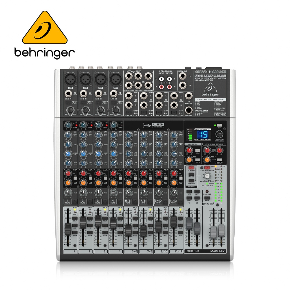 behringer X1622USB 混音器【敦煌樂器】, , large