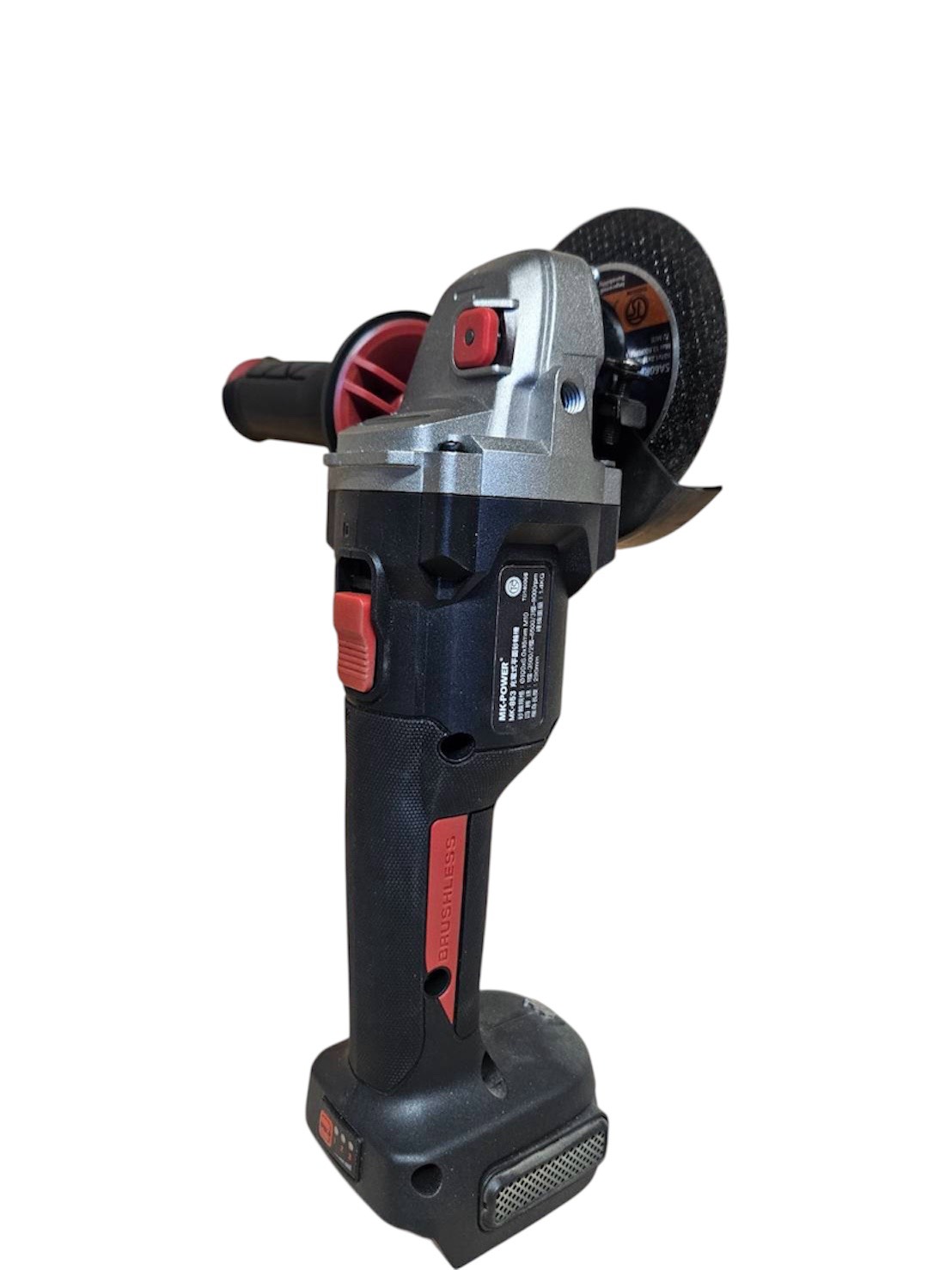 WIN五金 MK-POWER MK853(單主機) 緩加速4英吋無刷砂輪機 細柄砂輪機 研磨機 切割機 切斷機 四英吋平面砂輪機, , large