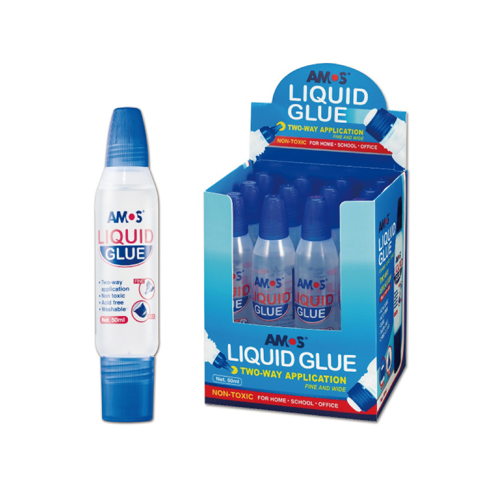 【韓國AMOS】50ml雙頭膠水x12支裝/盒, , large