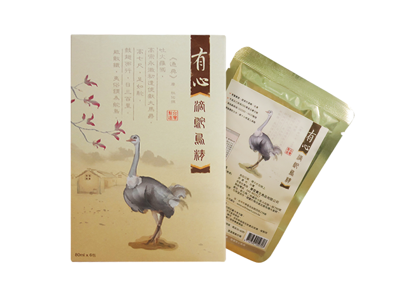 【Withheart Meat Shop】Concentrated Ostrich Essence 60ml 6包