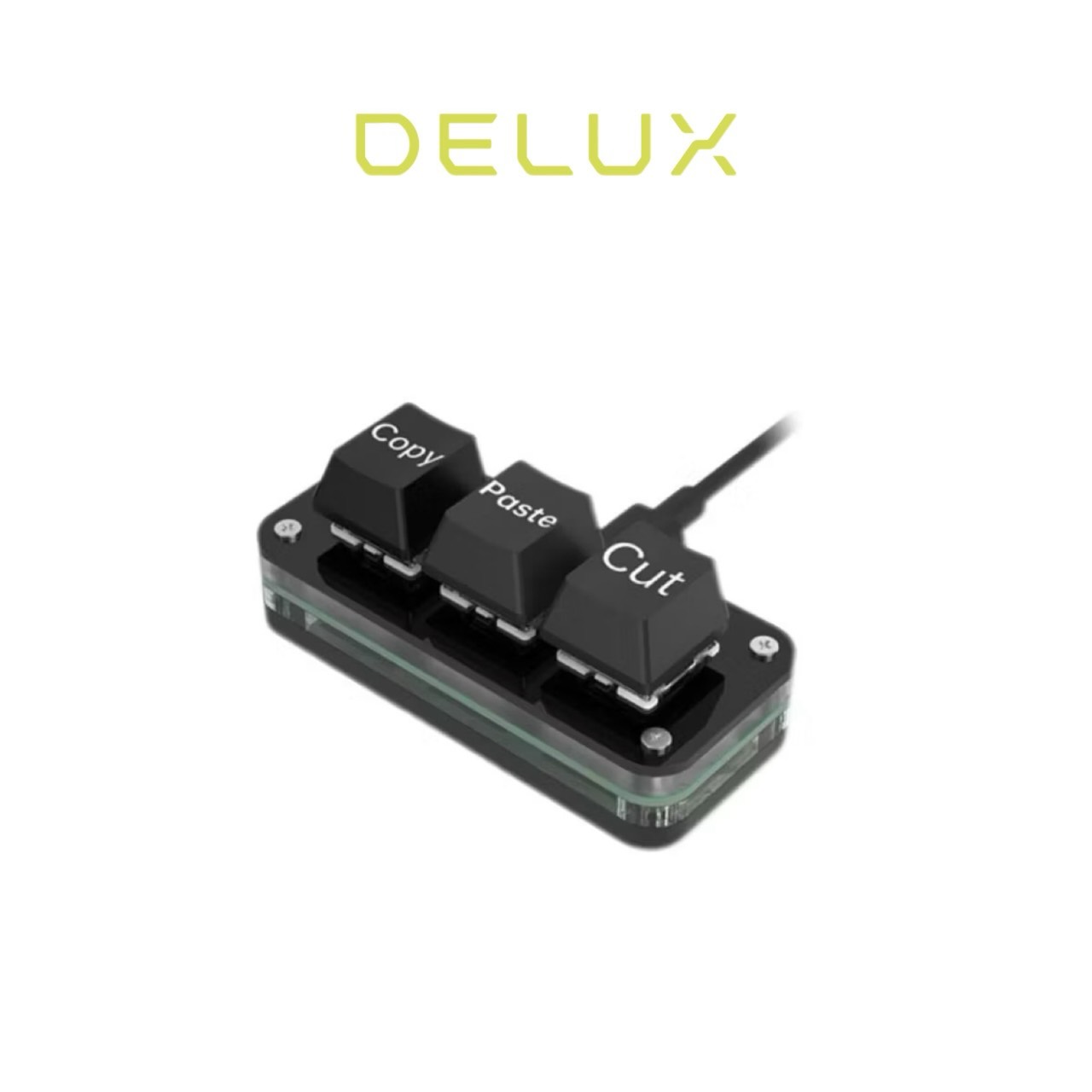 Three-button wired keyboard, , large