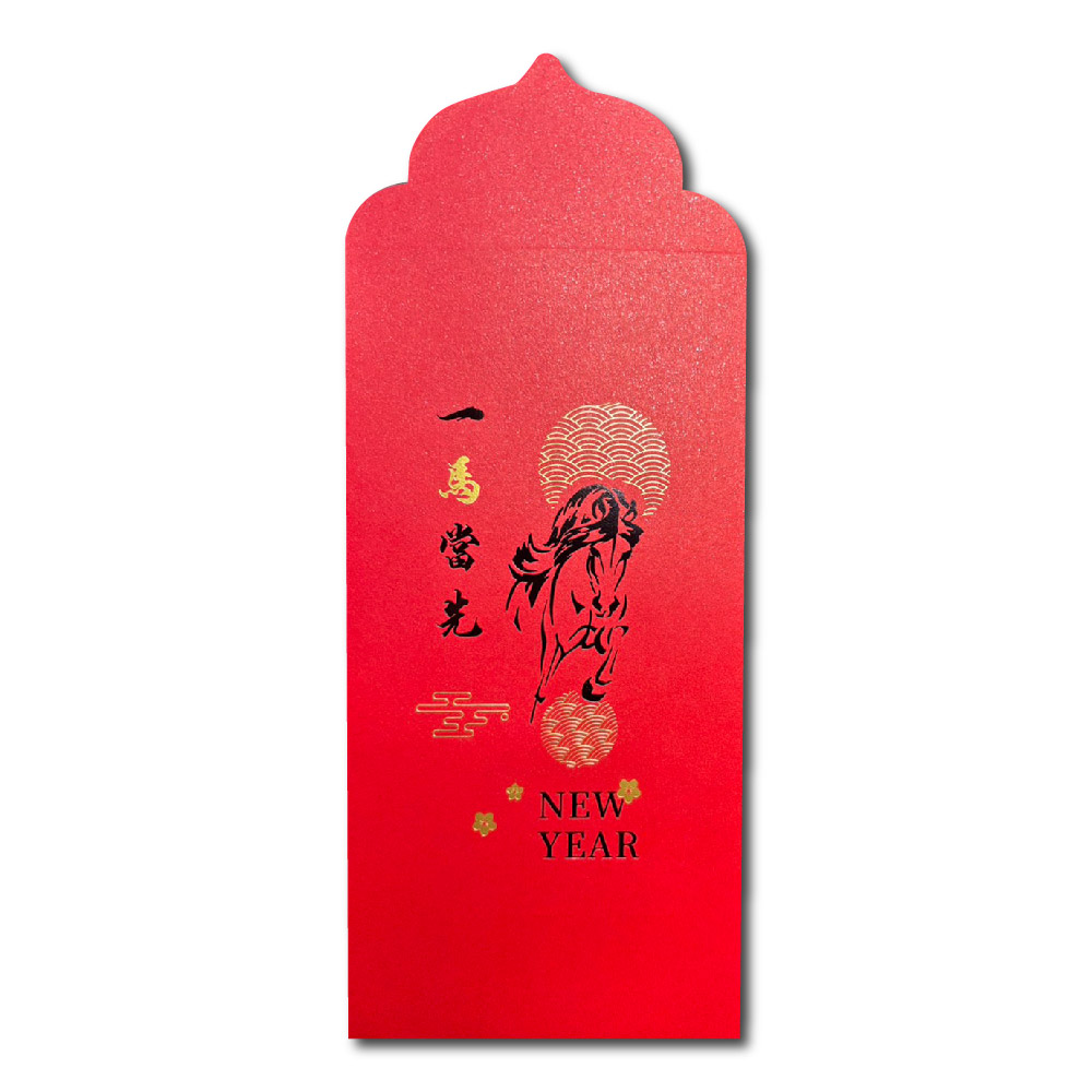 1A 2026 馬年 中式 紅包袋 一馬當先 10張入 /包 1802, , large