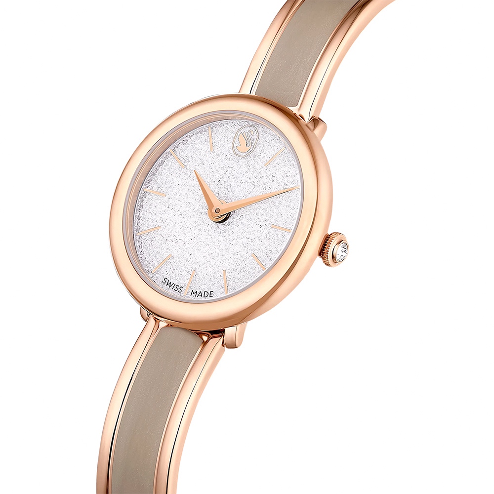 SWAROVSKI 施華洛世奇 Crystalline Bangle 璀璨水晶手鐲女錶 手錶-32mm(5709814), , large