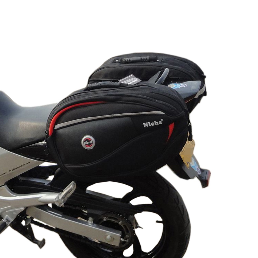 【Niche 樂奇】重機經典馬鞍包 大容量 邊包 可擴充 防水 露營 NMO-8209
