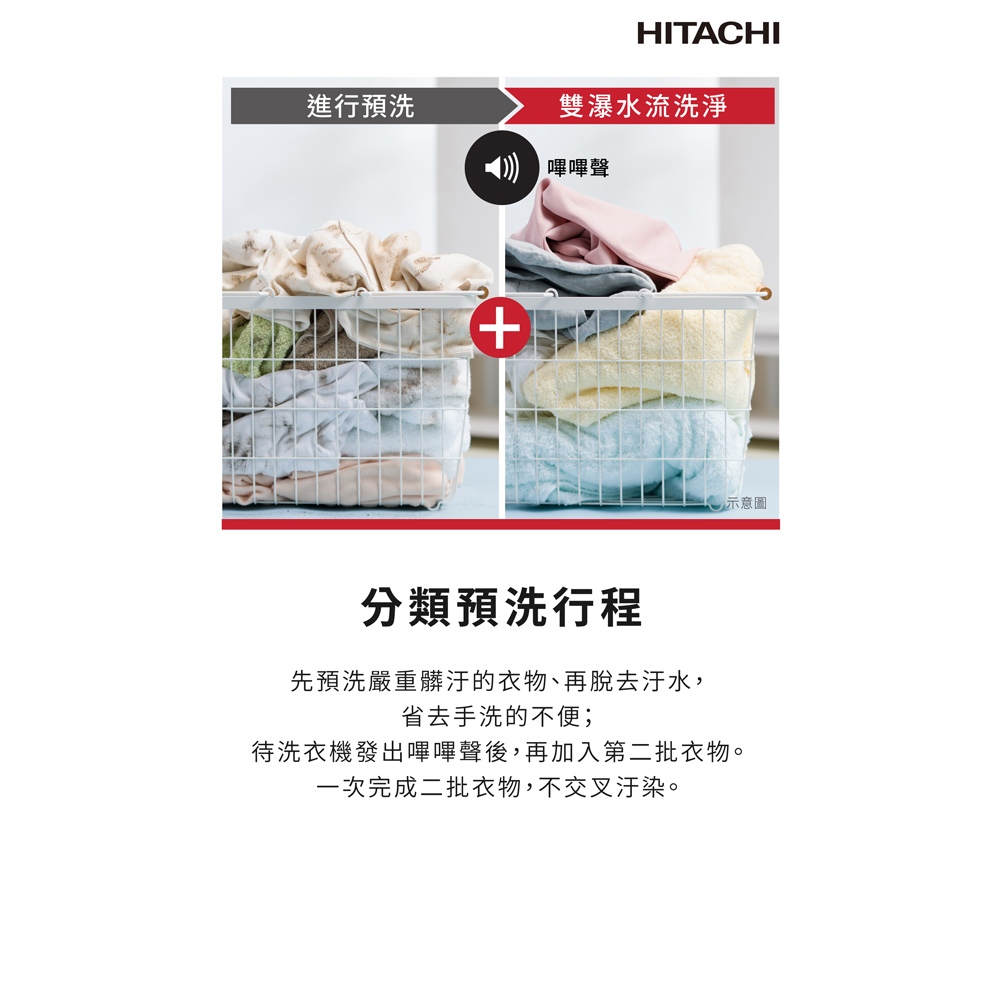 HITACHI 日立 17公斤 直立式洗衣機 SF170ZHVGG, , large