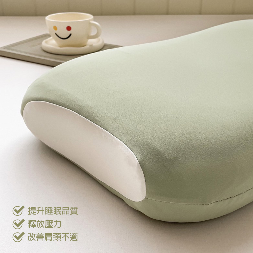 【Galatea葛拉蒂】C B D人體工學護頸舒棉記憶枕, , large