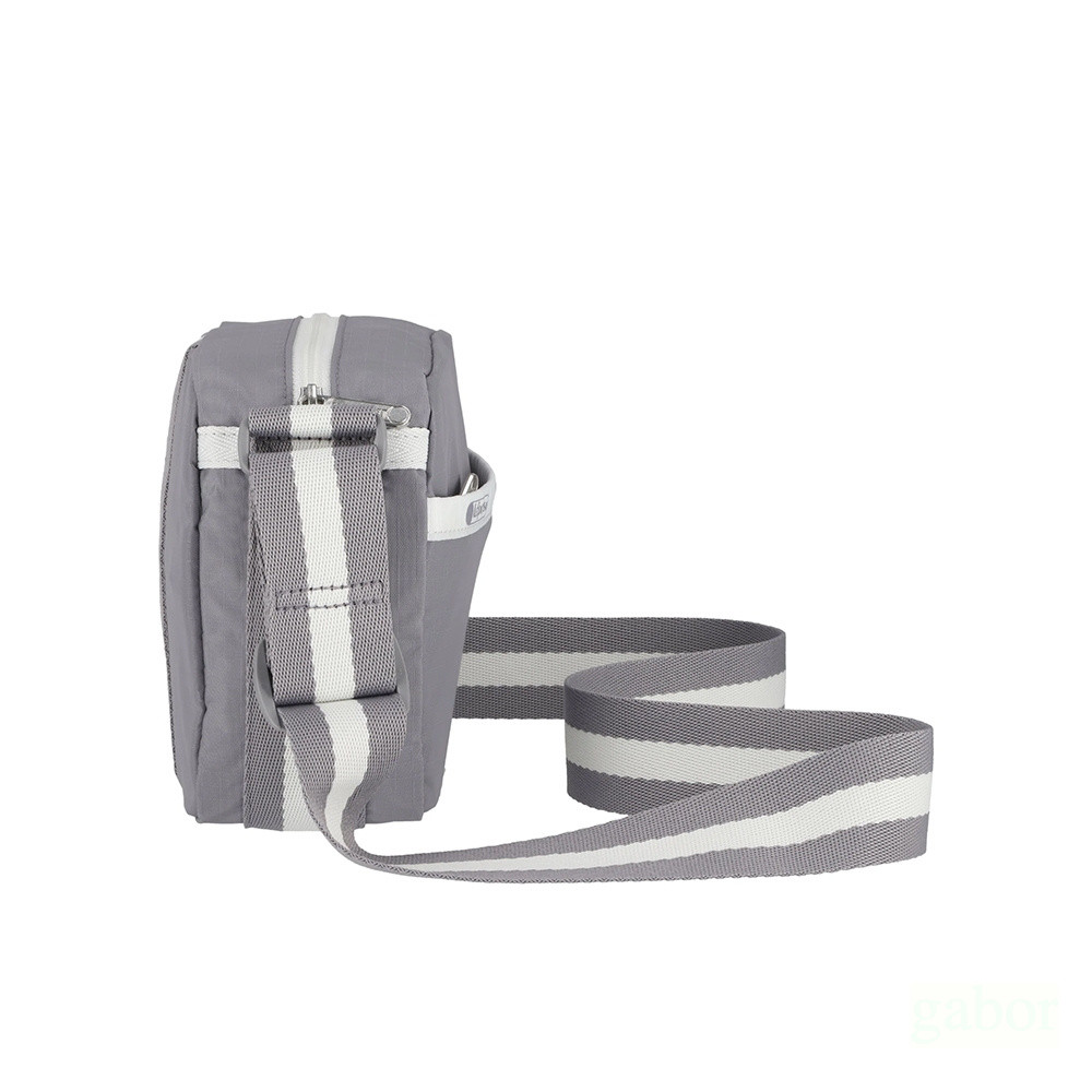 LeSportsac CAMERA CROSSBODY 相機斜背包 側背包-滾邊寧靜灰, , large