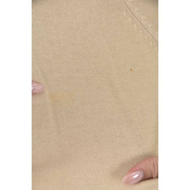 (S) kinloch anderson質感棉質純棉杏色短袖上衣二手衣, , large