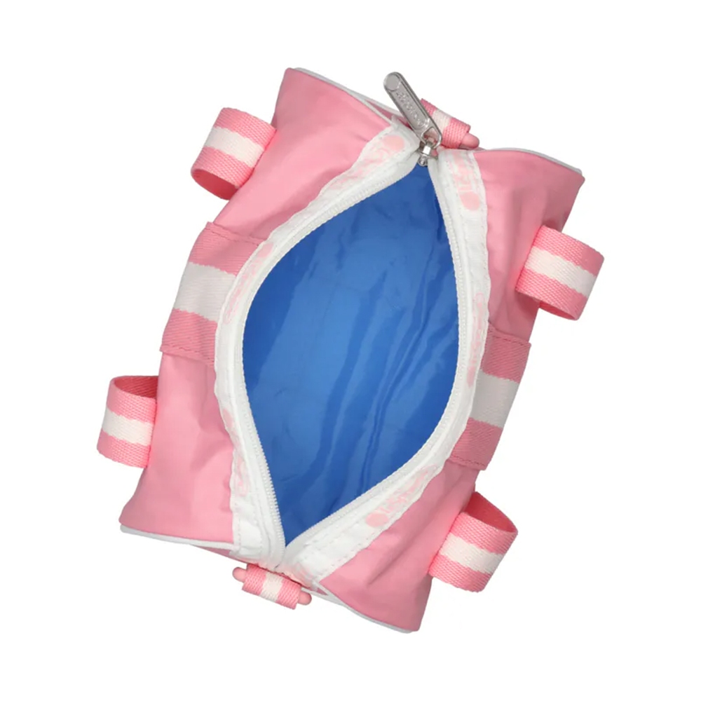 Lesportsac MINI ROLL BAG 迷你圓桶包 送禮推薦-滾邊花漾粉, , large
