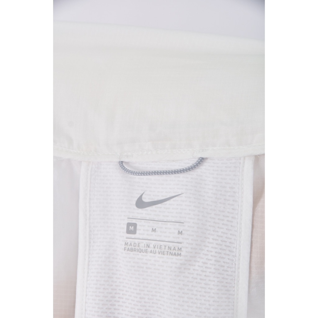 (S) nike質感連帽白色外套二手衣, , large