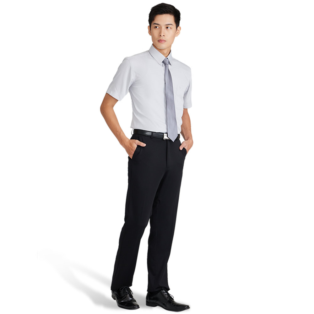 Mens Plain Smart Shirts (L), , large