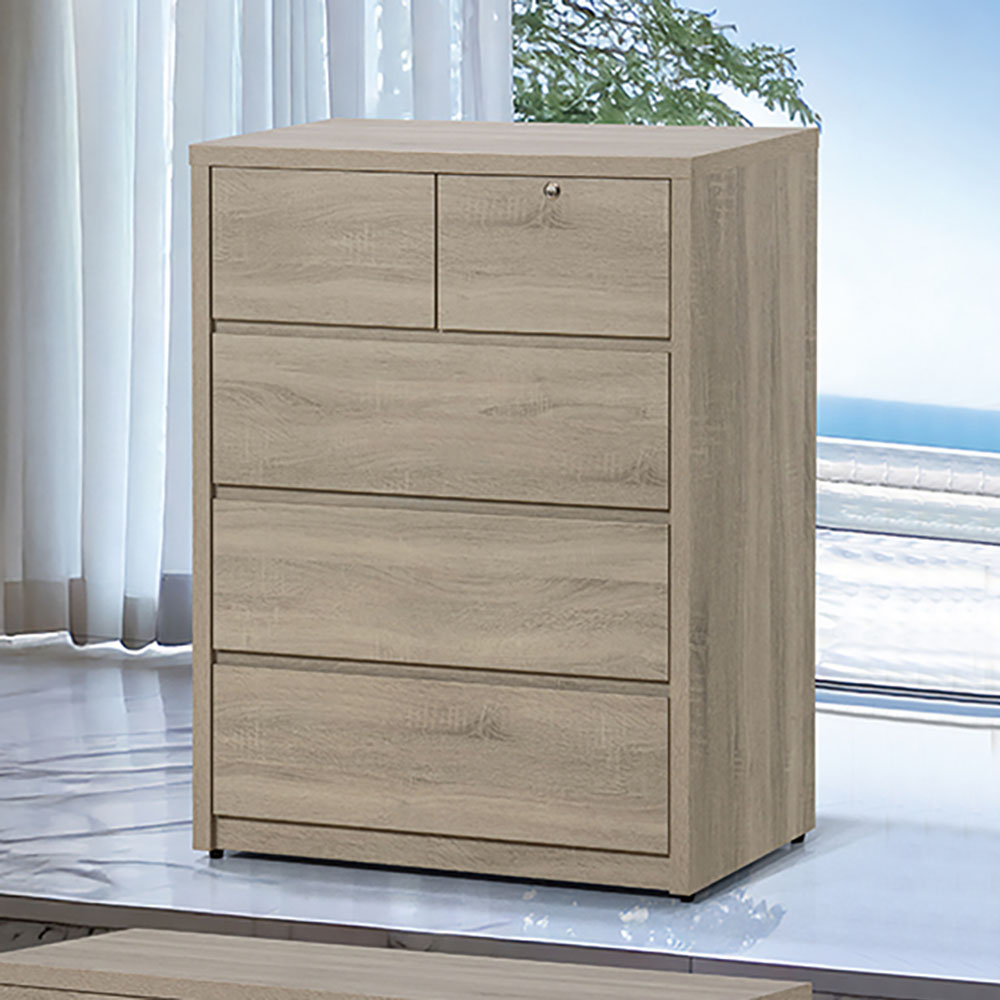 【Hampton 漢汀堡】特克灰梧桐大四斗櫃, , large