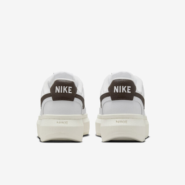 Kixpress-Nike W Court Vision ALTA LTR 女 休閒鞋 運動 厚底 奶油底 白黑 [DM0113-103], , large