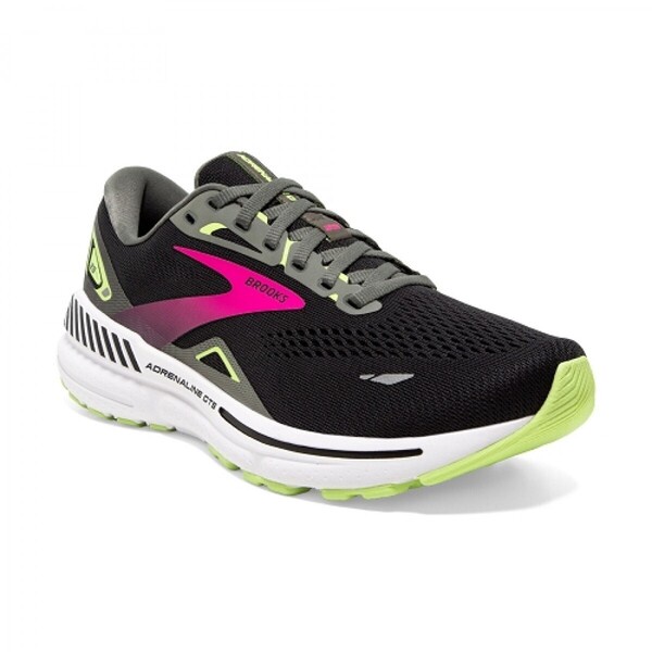 Brooks Adrenaline Gts 23 女 慢跑鞋 腎上腺素系列 支撐型 寬楦 黑 [1203811D037], , large