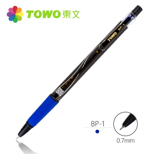 東文 BP-1 黑珍珠中油筆*黑, , large