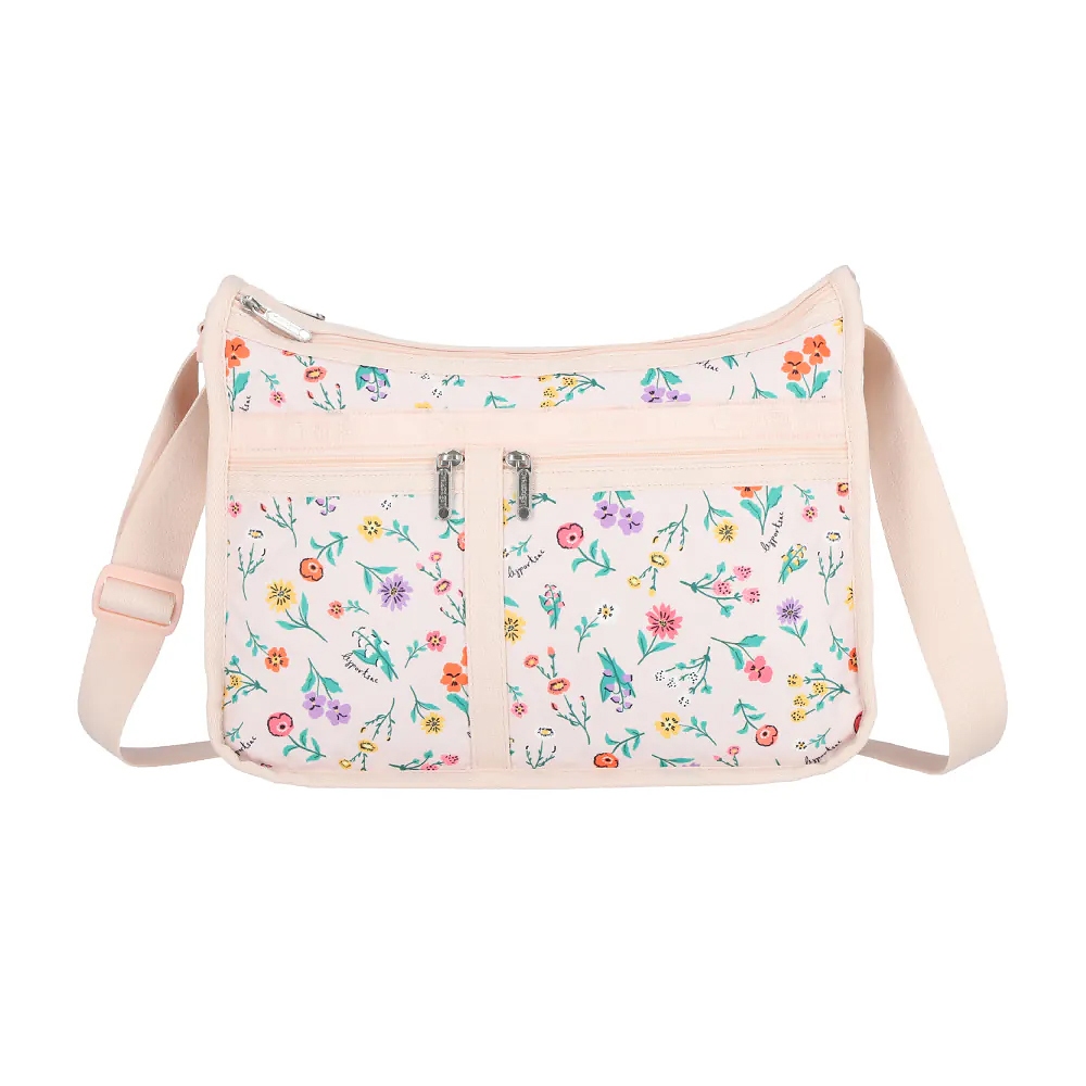 Lesportsac Deluxe Everyday Bag 奢華斜背包/ 輕舞野花, , large