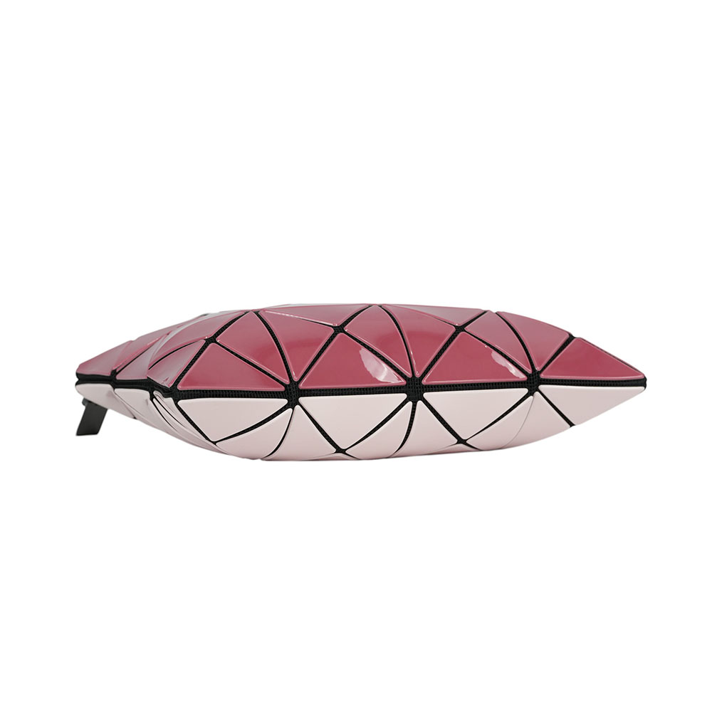 ISSEY MIYAKE BAO BAO LUCENT 3X4 雙色亮面斜背包/粉色/淺粉色, , large