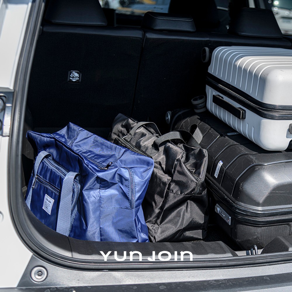 【YUNJOIN】 Lightweight foldable travel trolley bag, , large