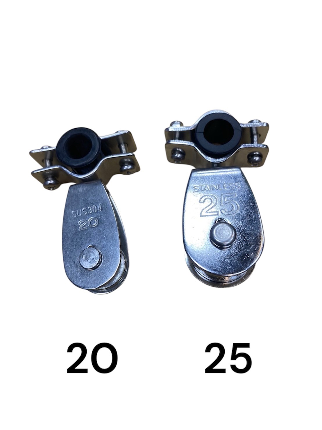 WIN 五金 台灣製造 25mm 鐵製電纜滑車 鐵電纜滑車.電纜用吊輪 吊車滑輪 吊車輪 滑車輪 電線滑輪, , large